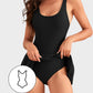 🔥Last Day Sale 50% OFF💃2026 Summer Seaside Trend Swimwear—Women's One Piece Tummy Control Tie Knot Swimsuit