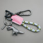 ⏰LAST DAY SALE 50% OFF!!🦖🔥Aluminum Alloy Dinosaur Charm Paired with a Hand-woven Bracelet