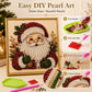 🎄Christmas Sale - Up To 60% OFF:ONLY ￡8.99‼️🧘Relaxing & Beginner-Friendly - DIY Christmas Pearl Art Craft Kit🖼️ – Stress-Free Handmade Project & Perfect Xmas Gift🎅🎨