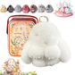 🎁Easter Best Gift  70% Off💥🐰【BunnyLulu】Soft Plush Bunny Keychain – Comfort Toy in Tin Box🎁Easter Sweet Surprise