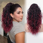 🫧🫧LAST DAY PROMOTION - 49%OFF🫧Curly Wavy Frizzy Hair Extension with Ponytail