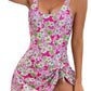 🔥Last Day Sale 50% OFF💃2026 Summer Seaside Trend Swimwear—Women's One Piece Tummy Control Tie Knot Swimsuit