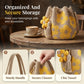 🔥2026 HOT SALE🔥【Limited Offer】50% Off ✨Boho Crocheted Flower Bucket Bag for Women——One tote. Endless summer vibes.🌼
