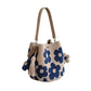 🔥2026 HOT SALE🔥【Limited Offer】50% Off ✨Boho Crocheted Flower Bucket Bag for Women——One tote. Endless summer vibes.🌼