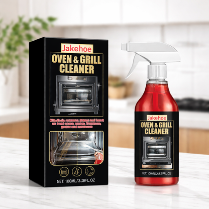 🎉BUY 2 GET 1 FREE! ✨ Oven & Grill Cleaner Spray – Dissolves Grease in 5 Mins, No Scrubbing & Eliminates Odors 🔥  21 Reviews