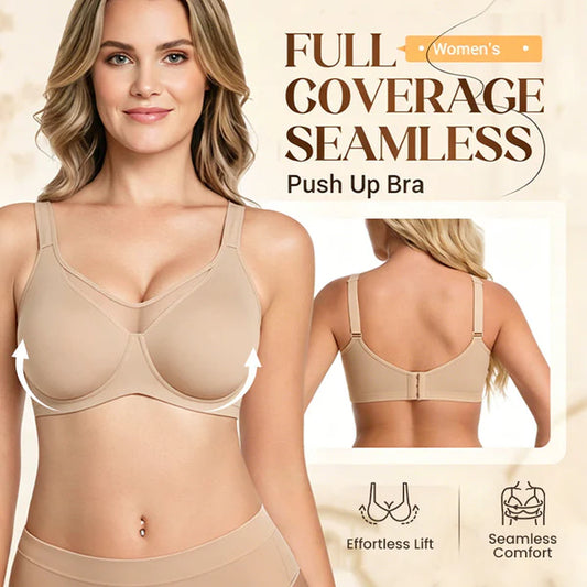 🏆 Last Day Special Price £7.99💐Women's Elegant Sheer Full Coverage Plus Size Bra