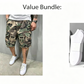💥🩳2026 【Best Seller】🥳50% OFF & BUY 1 WITH FREE GIFT🎁!!🌿Men's Studded Camo Cargo Shorts – Distressed, Multi-Pocket & Elastic Waist – Rugged Streetwear Cargo Shorts 🛹
