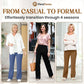 🎁Limited time 50% OFF⏳💷Women's Casual High Waist Stretch Pants