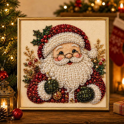 🎄Christmas Sale - Up To 60% OFF:ONLY ￡8.99‼️🧘Relaxing & Beginner-Friendly - DIY Christmas Pearl Art Craft Kit🖼️ – Stress-Free Handmade Project & Perfect Xmas Gift🎅🎨