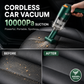🔥LAST DAY SALE 60% OFF⚡High-Power Cordless Vacuum Cleaner Kit for Car🚗Strong Suction💨Rechargeable Handheld⚡Full Accessory Car Interior Cleaner