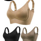 🏆 Last Day Special Price £7.99 ! +FREE GIFT 💕 Subtle Striped Seamless Bra with W-Support – Comfort & Style!