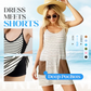 🔥LAST DAY SALE: ONLY ￡13.99!!👗50% OFF! Women's Sleeveless Summer Dress with Shorts – 2-in-1 effortless style! Built-in shorts for comfort & confidence. Ready in seconds for sunny days. 🌞🌸