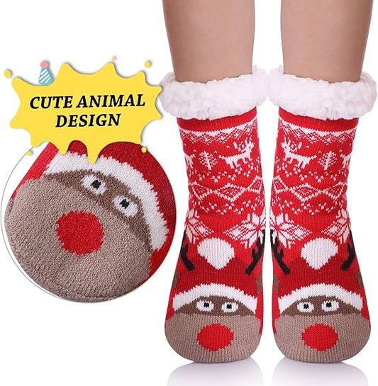 🎁Early Christmas Sale: 50% OFF! 🎄✨Ultra-Soft Christmas Knit Wool Socks - Extra Thick and Warm🧦🔥