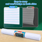 📝FLASH SALE ￡6.99! 🧑‍🏫Lined Magnetic Dry Erase Whiteboard – Smudge-Free Wipeable Surface, Sticks To Fridges & Steel Cabinets!💕Perfect for Teaching, Writing Practice, To-Do Lists & Daily Planning( ✨ Write, Wipe & Reus)