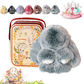 🎁Easter Best Gift  70% Off💥🐰【BunnyLulu】Soft Plush Bunny Keychain – Comfort Toy in Tin Box🎁Easter Sweet Surprise