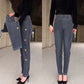 🎁LAST DAY SALE 50% OFF✨Women's High-Elasticity Heart Pattern Embroidered Jeans