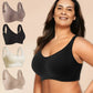 🏆 Last Day Special Price £7.99 ! +FREE GIFT 💕 Subtle Striped Seamless Bra with W-Support – Comfort & Style!