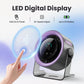 🏆2026 Desk Fan –USB Rechargeable with LED Display 📊 | 100 Speeds, 120° Tilt & Full Oscillation ↔️ | Ultra-Quiet for Bedroom 😴, Office 🖥️ & Camping 🏕️ | Up to 24H Battery ⚡