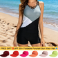 ⏰LAST DAY 60% OFF & FREE GIFT - Miraclesuit Women's Tummy Control Tankini Set with Built-In Bra – Flattering Boho Swimwear with Shorts🔥
