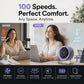 🏆2026 Desk Fan –USB Rechargeable with LED Display 📊 | 100 Speeds, 120° Tilt & Full Oscillation ↔️ | Ultra-Quiet for Bedroom 😴, Office 🖥️ & Camping 🏕️ | Up to 24H Battery ⚡