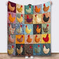 🎁LAST DAY SALE 50% OFF!  🐱💤 Cozy 9‑Panel Sleeping Cats Blanket – Ultra‑Soft Flannel, Reversible Design, Perfect for Sofa, Bed & Travel 🌙✨