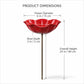 💖🎁2026 Mother's Day Gifts 🔥Hot Sale-50% Off🌺Handmade Metal Flower Garden Stake🐦