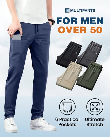 🎁Hot Sale 68% OFF🏆MultiPants – High Stretch Multi-pocket Durable Cargo Pants
