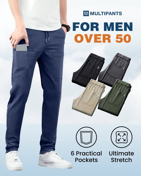 🎁Hot Sale 68% OFF🏆MultiPants – High Stretch Multi-pocket Durable Cargo Pants