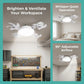 ⏳LAST DAY SALE 50% OFF!!❄Aerolux™ Ceiling Fan Light – 2-in-1 Silent LED with Remote 🌬️💡  Energy-Efficient Airflow & Dimmable Lighting for Bedrooms, Living Rooms & Conservatories 🏡✨