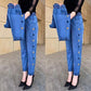 🎁LAST DAY SALE 50% OFF✨Women's High-Elasticity Heart Pattern Embroidered Jeans