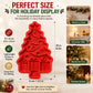 🔥 LAST DAY 49% OFF – 🎄 DIY Christmas Tree Mold & Paint Craft Kit | Reusable 3D Mold with 8 Acrylic Paints, 2 Brushes & Festive Detail Guide 🎨✨
