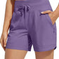 ⏰Last Day Promotion-60% OFF❄️Women's Swim Board Shorts High Waisted Quick Dry UPF 50+ Swimming Bottoms with Pockets