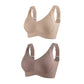 🏆 Last Day Special Price £7.99 ! +FREE GIFT 💕 Subtle Striped Seamless Bra with W-Support – Comfort & Style!