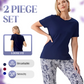 🥳SUMMER HOT SALE🥳50% OFF & FREE GIFT🎁Casual two-piece for women – Chic & Comfortable!