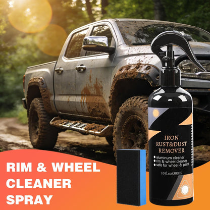 ⛵ Limited-time Sale: ONLY ￡9.99 & Buy 2 get 1 Free!! 🌱Wheel and Rim Cleaning Spray, Rust and Dirt Remover, Purple-Tinted Rust Remover, All-Purpose Wheel Rust Remover