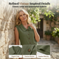 ☀️ Summer Chic Alert 60% OFF💥 –Women’s V-Neck Button-Down Top