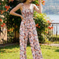 🏖️LAST DAY SALE: ONLY ￡14.99!!🌼Women’s Casual Print Sleeveless Overalls Jumpsuits