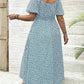 💗2026 New arrival 49% OFF💗Plus Size Split Floral Print Boho Maxi Dress