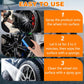 ⛵ Limited-time Sale: ONLY ￡9.99 & Buy 2 get 1 Free!! 🌱Wheel and Rim Cleaning Spray, Rust and Dirt Remover, Purple-Tinted Rust Remover, All-Purpose Wheel Rust Remover