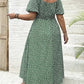 💗2026 New arrival 49% OFF💗Plus Size Split Floral Print Boho Maxi Dress