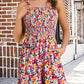 🏝️LAST DAY SALE 60% OFF:ONLY ￡12.99‼️⚡50K+ SOLD💕💃Women's Summer Square Neck Sleeveless Loose Casual Short Smocked Romper