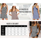 ✨SUMMER HOT SALE 50%OFF🎀Women's Summer Sleeveless V-Neck Striped Athletic Mini Dress with Built-in Shorts