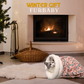 📢📢 40% OFF !! ⏰Plush Cave Cat Sleeping Bag—Cozy Semi-Enclosed Hideout, Limited Stock!
