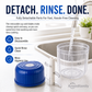 🔥Limited Time 50% OFF🔥Wireless Efficient Electric Mini Food Chopper🧑‍🍳– Robust Motor, Smart Design & Stainless Steel Blades⏱️🔪
