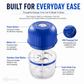 🔥Limited Time 50% OFF🔥Wireless Efficient Electric Mini Food Chopper🧑‍🍳– Robust Motor, Smart Design & Stainless Steel Blades⏱️🔪