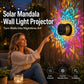 🌀💥Limited Sale -Buy 1 Get 1 Free🌞⏰Solar-Powered Mandala Projector Light, 2-in-1 Floor & Wall Design & IP65 Waterproof Auto On/Off 🌿