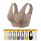 🏆 Last Day Special Price £6.99+Free Gift💐🎉Women's Elegant High-Support Pure Cotton Buttonless Comfy Lifting Bra