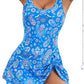 🔥Last Day Sale 50% OFF💃2026 Summer Seaside Trend Swimwear—Women's One Piece Tummy Control Tie Knot Swimsuit