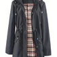🔥Limited Hot Sale 50% OFF🧥💦3-in-1 Plaid Waterproof Jacket for Women– Lightweight, Rain, Wind & Cold, All Covered 🍃-Unleash Style and Durability in Any Storm!