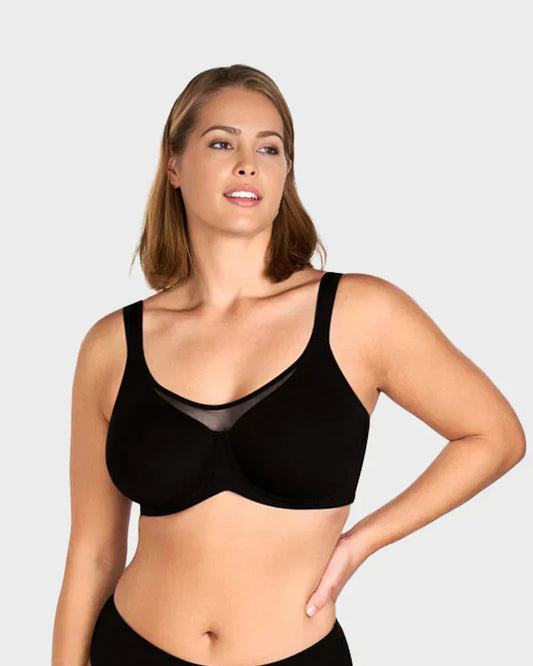 🔥2026 HOT SALE⏰️Limited Time Offer-50% OFF💐Women's Elegant Sheer Full Coverage Plus Size Bra